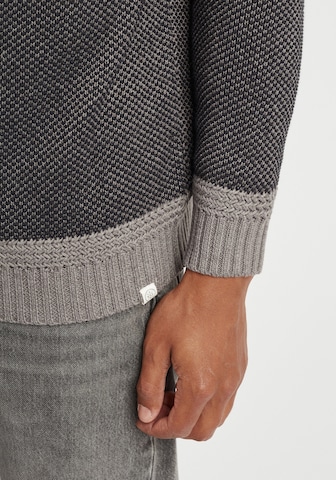 !Solid Strickpullover 'Rapel' in Grau