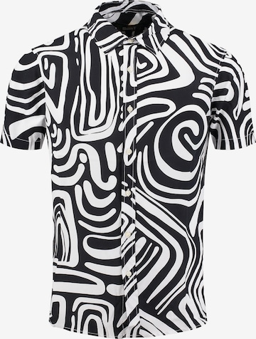 Key Largo Comfort Fit Paita 'Sunglasses' värissä musta: etupuoli