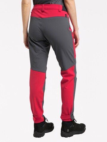 Haglöfs Regular Outdoor Pants 'Rugged Flex' in Red