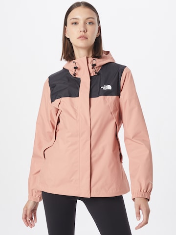 THE NORTH FACE Outdoorjacka 'Antora' i rosa: framsida