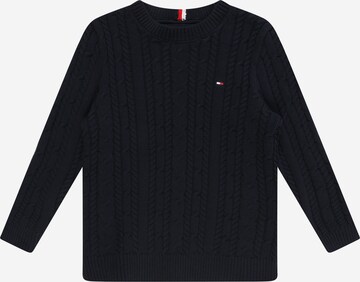 TOMMY HILFIGER Tröja i blå: framsida