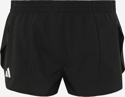 Sportinės kelnės 'ADIZERO' iš ADIDAS PERFORMANCE, spalva – juoda / balta, Prekių apžvalga