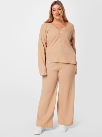Missguided Plus Huispak in Beige: voorkant