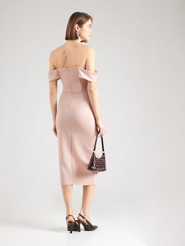 WAL G. Коктейльное платье 'VINCENZO' в Ярко-розовый