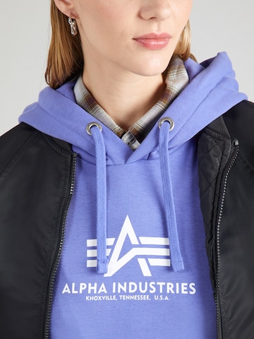 Sweat-shirt ALPHA INDUSTRIES en violet
