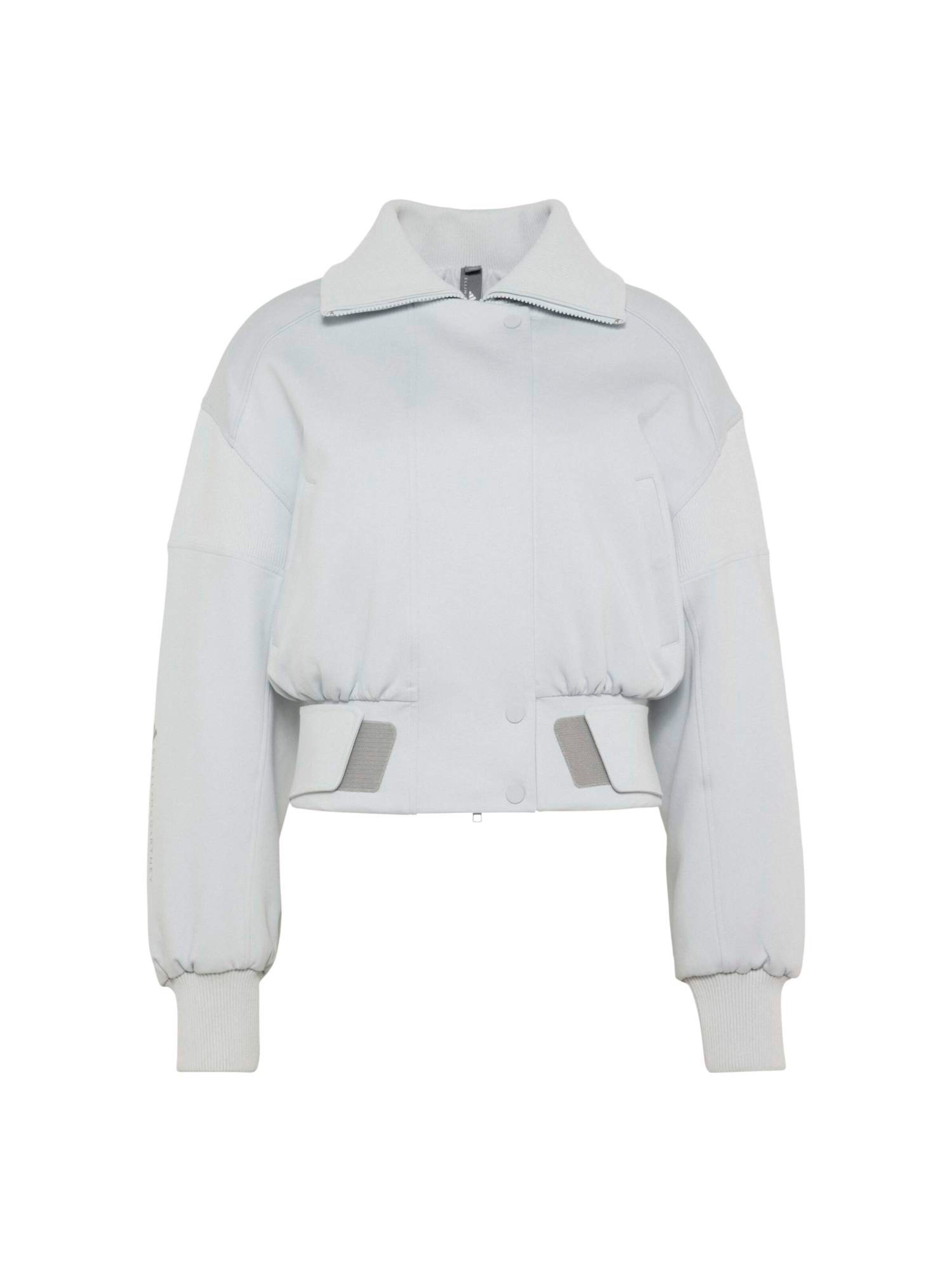 ADIDAS BY STELLA MCCARTNEY Αθλητικό μπουφάν 'Stadium' σε γκρι: μπροστά