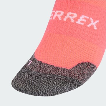 ADIDAS TERREX - Calcetines deportivos 'Speed' en naranja