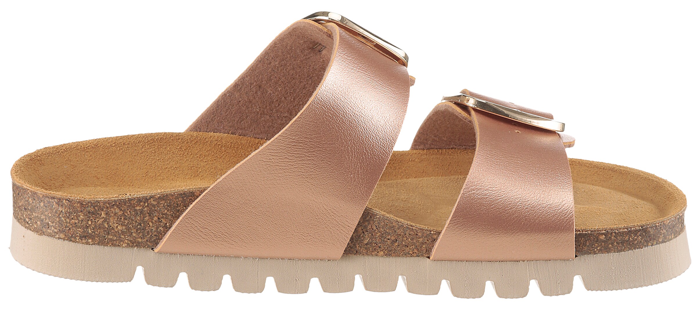 Aniston Mules in Bronze