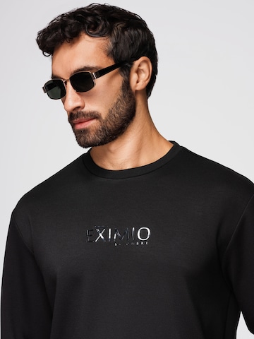 Ombre Sweatshirt 'Eximio' in Zwart