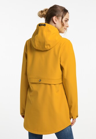 Manteau fonctionnel Schmuddelwedda en jaune