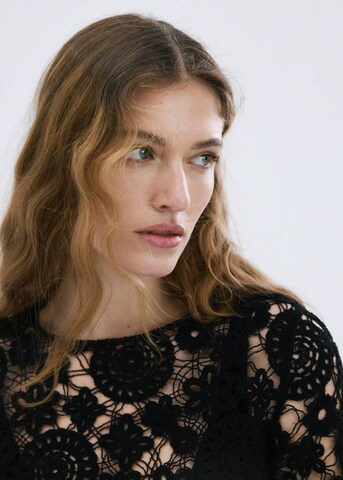 MANGO Sweater 'isabel' in Black