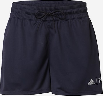 ADIDAS SPORTSWEAR Regular Sportbroek 'Parley' in Blauw: voorkant