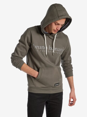 BRUNO BANANI Sweatshirt 'Baldwin' in Grijs: voorkant