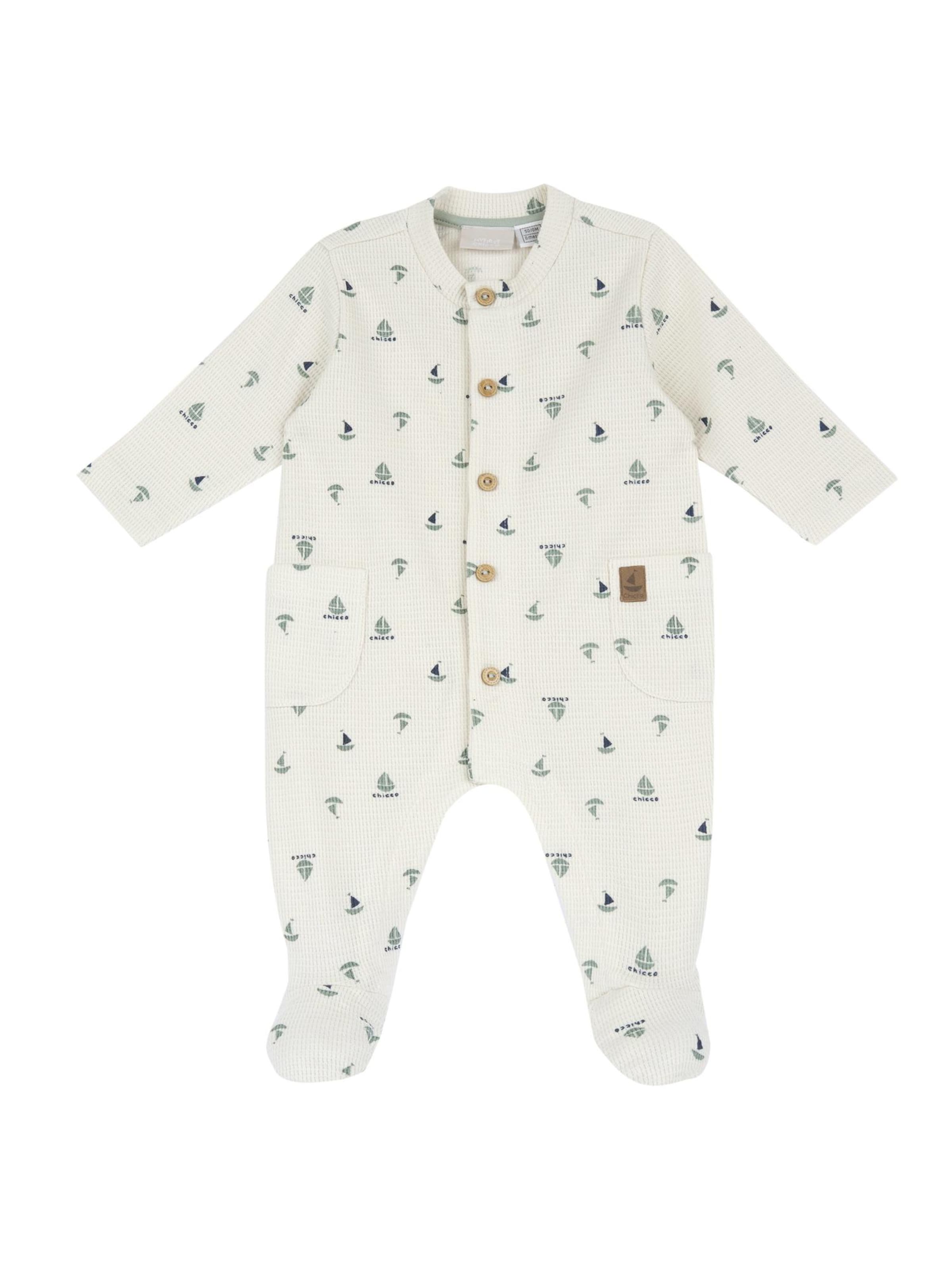 Chicco Pyžamo - Biela: predná strana