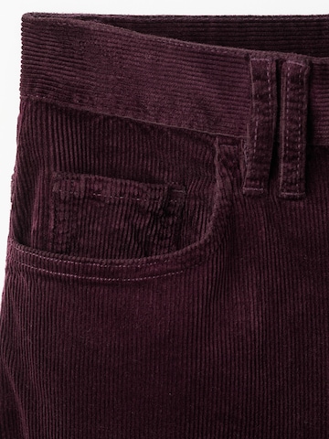 MANGO Wide leg Jeans 'CARMENP' in Rood