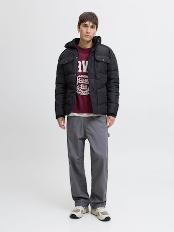 JACK & JONES Winterjas in Zwart