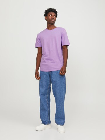 T-Shirt 'Basher' JACK & JONES en violet