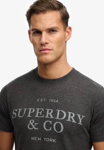 T-Shirt '1954 Company' Superdry & Co en gris