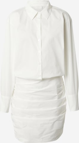 Robe-chemise 'Marina' LeGer by Lena Gercke en blanc : devant
