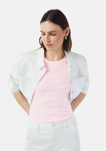 Pull-over comma casual identity en rose : devant