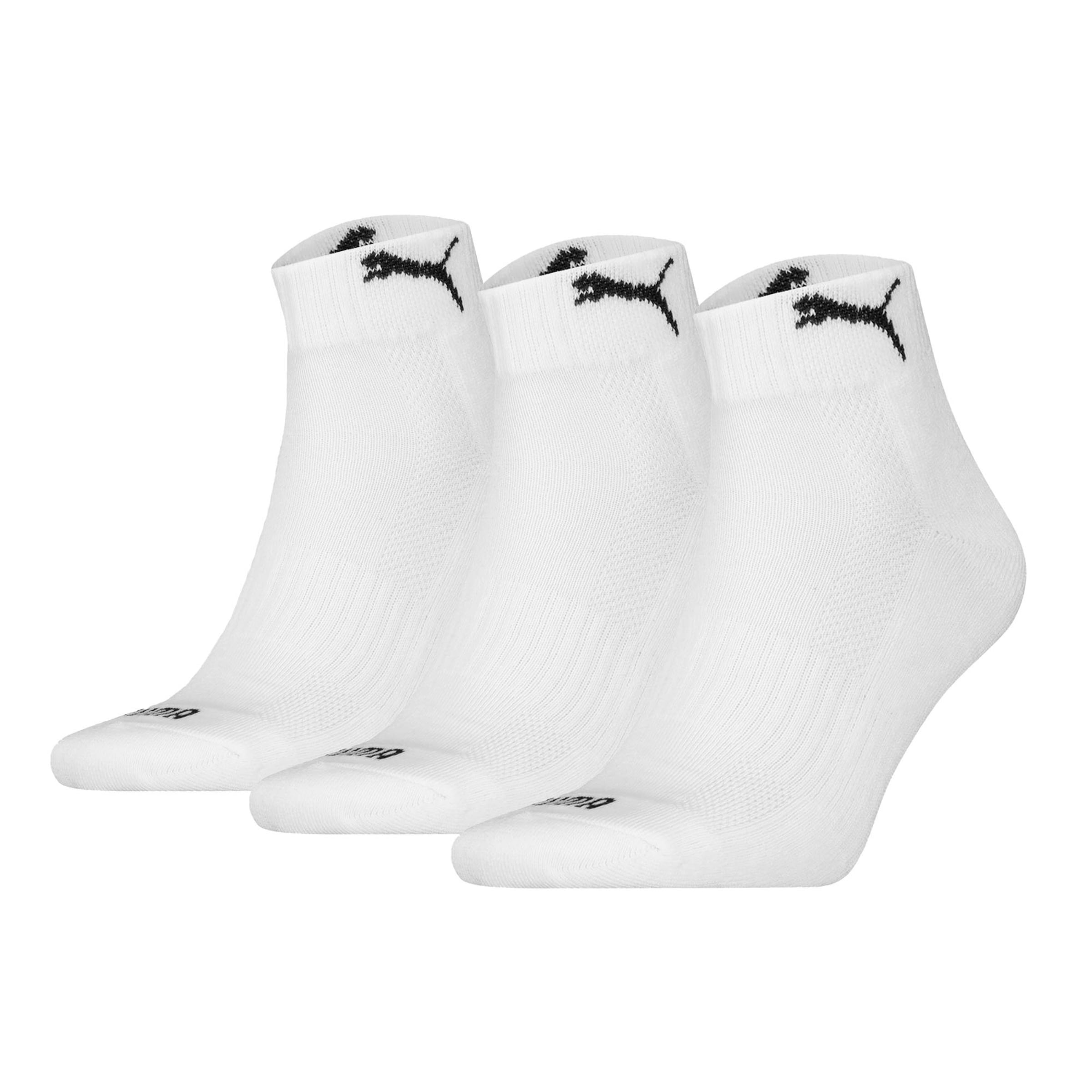 Chaussettes PUMA en blanc : devant