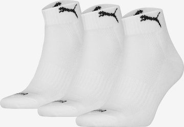 PUMA Socks in White: front