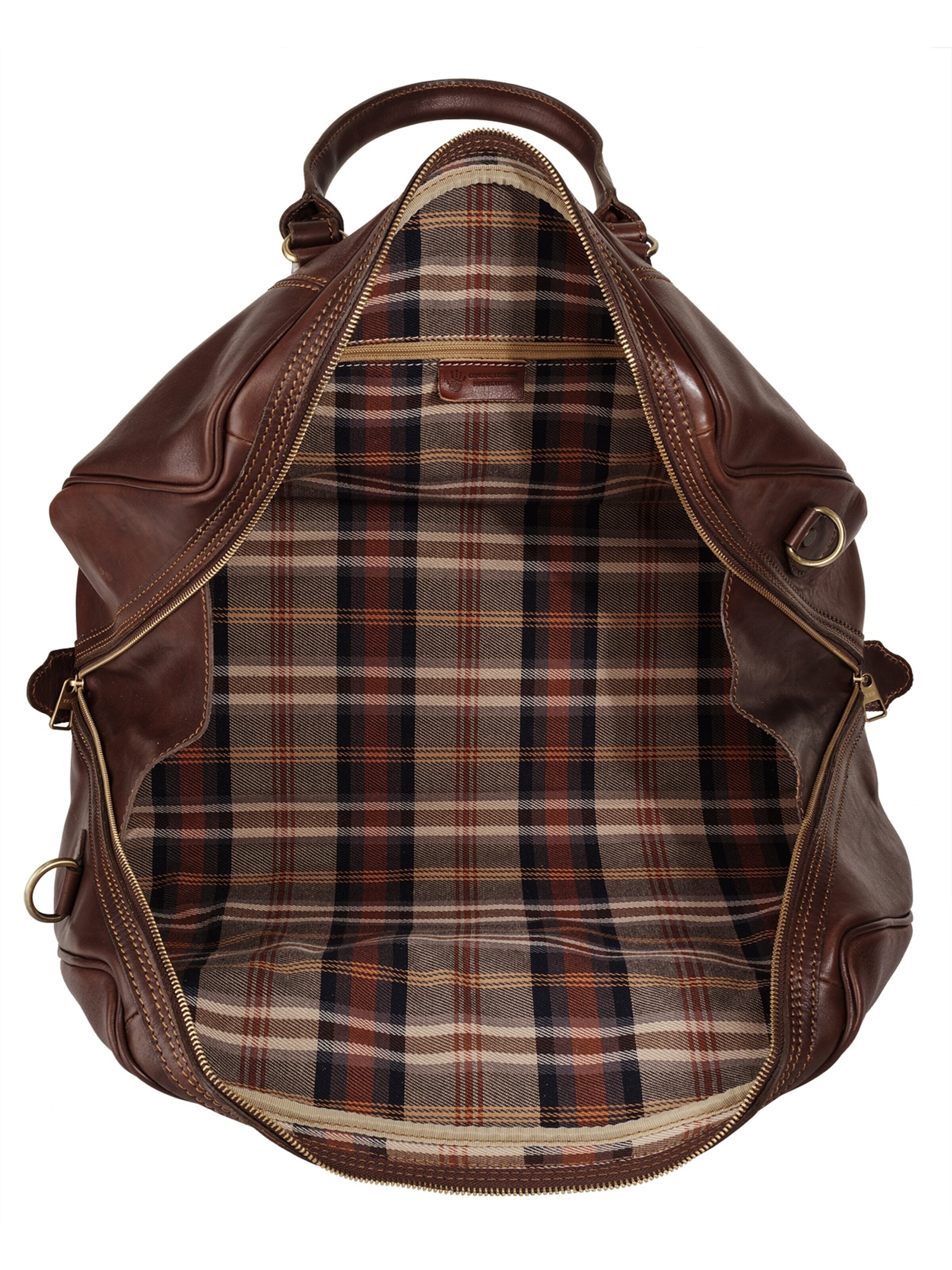 piké Travel bag 'CALABRIA MEDIO' in Brown