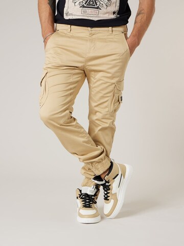 Deeluxe Tapered Hose 'Garden' in Beige