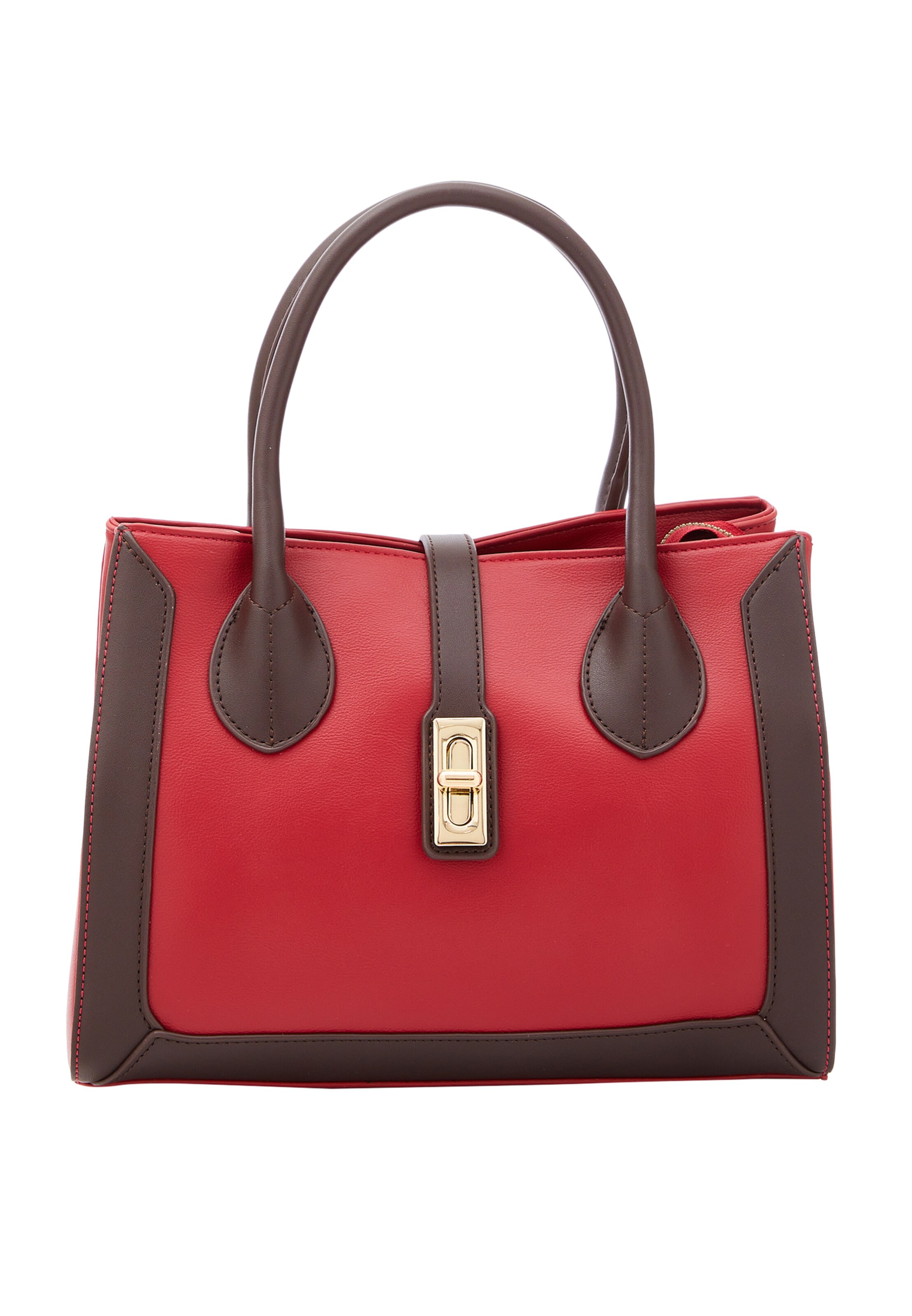Usha Handtasche in Rot: Vorderseite
