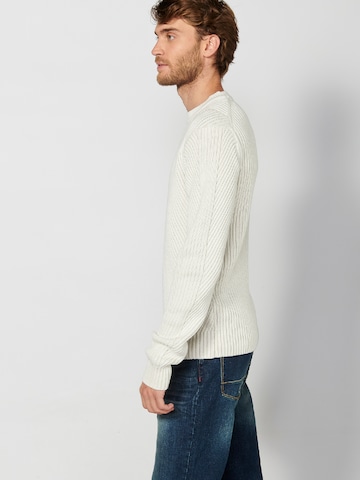 KOROSHI Pullover in Weiß