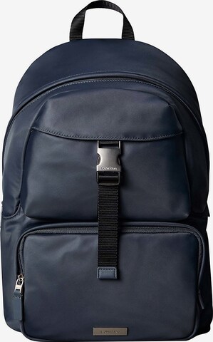 Sac à dos Calvin Klein en bleu : devant