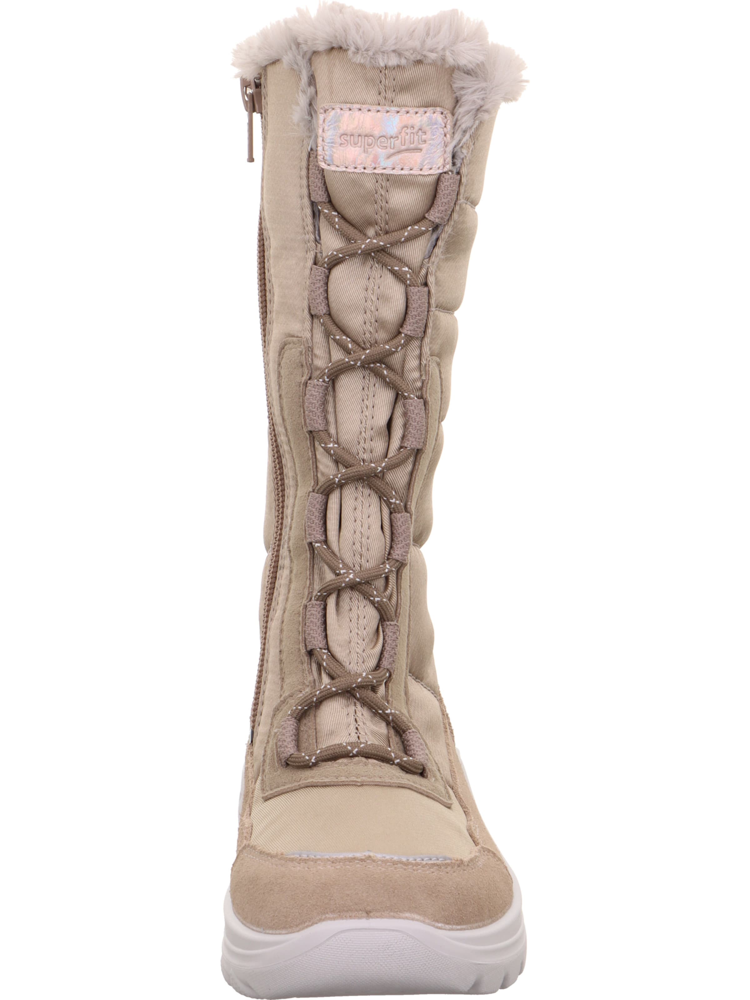SUPERFIT Snow Boots 'Aurora' in Beige