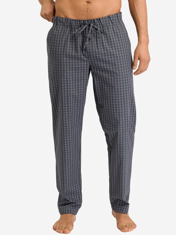 Hanro Pajama pants 'Night & Day' in Blue