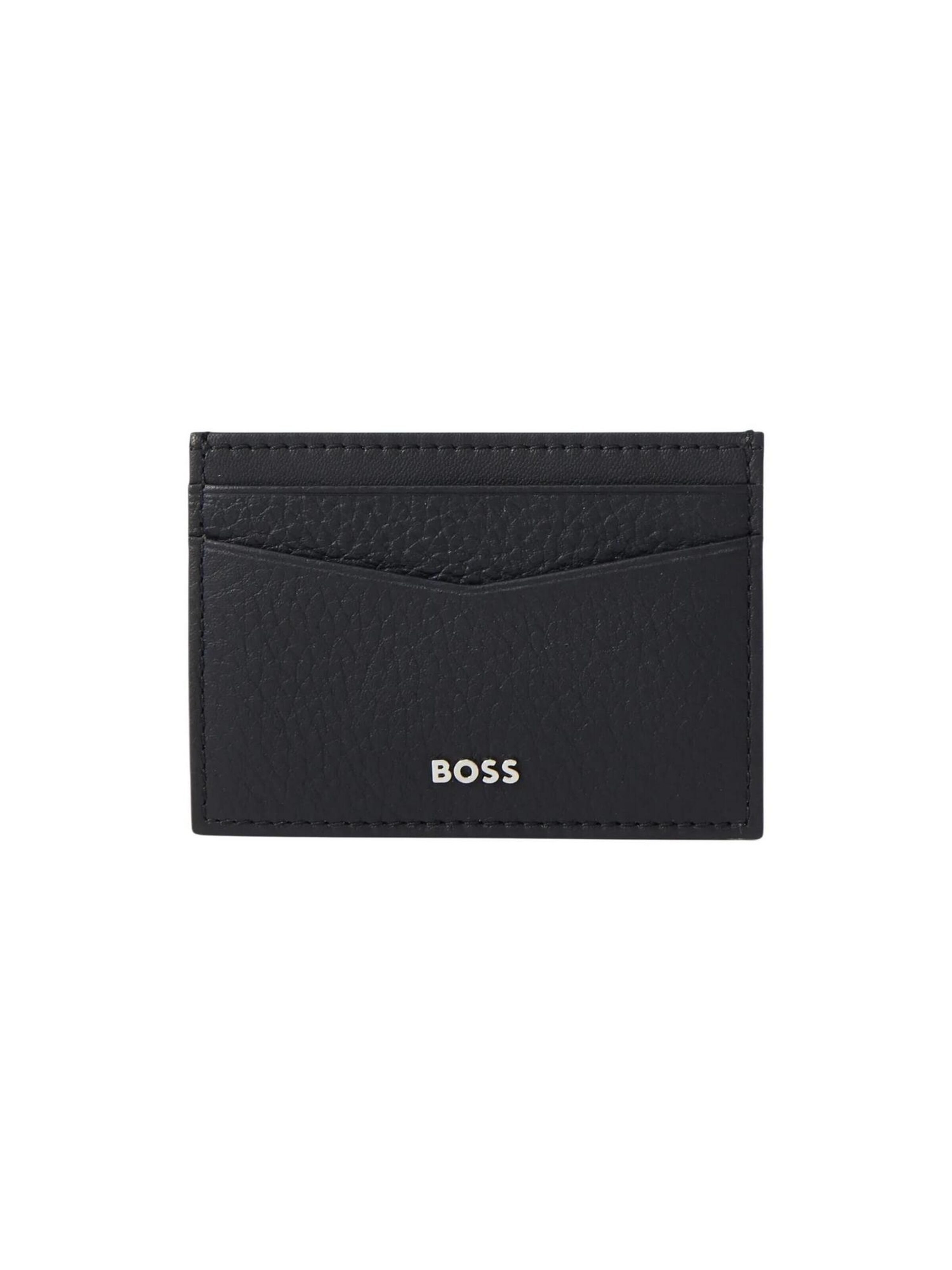 Portamonete 'New Crosstown M Clip 50529503' di BOSS in nero: frontale
