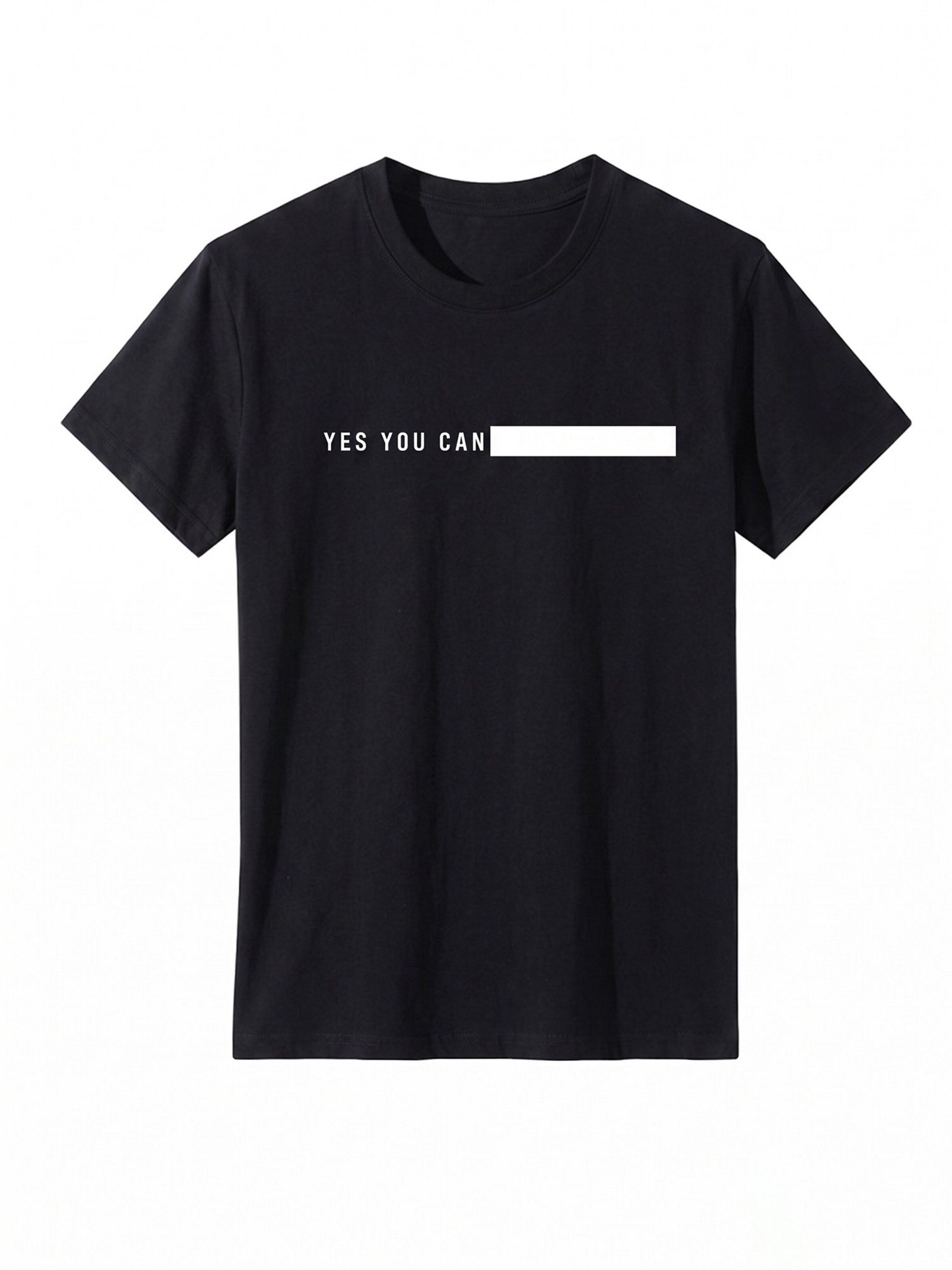 T-shirt 'Women's Short Sleeve Shirt Summer Tops' LapaPlus en noir : devant