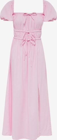 Robe 'MARLY' The Fated en rose : devant