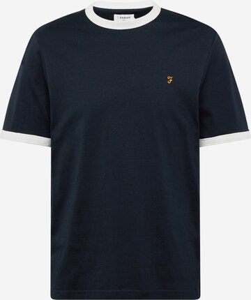 T-Shirt 'GROVES' FARAH en bleu : devant