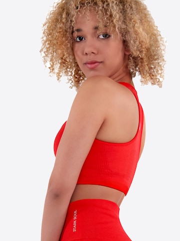 Stark Soul Bustier Sport bh in Rood