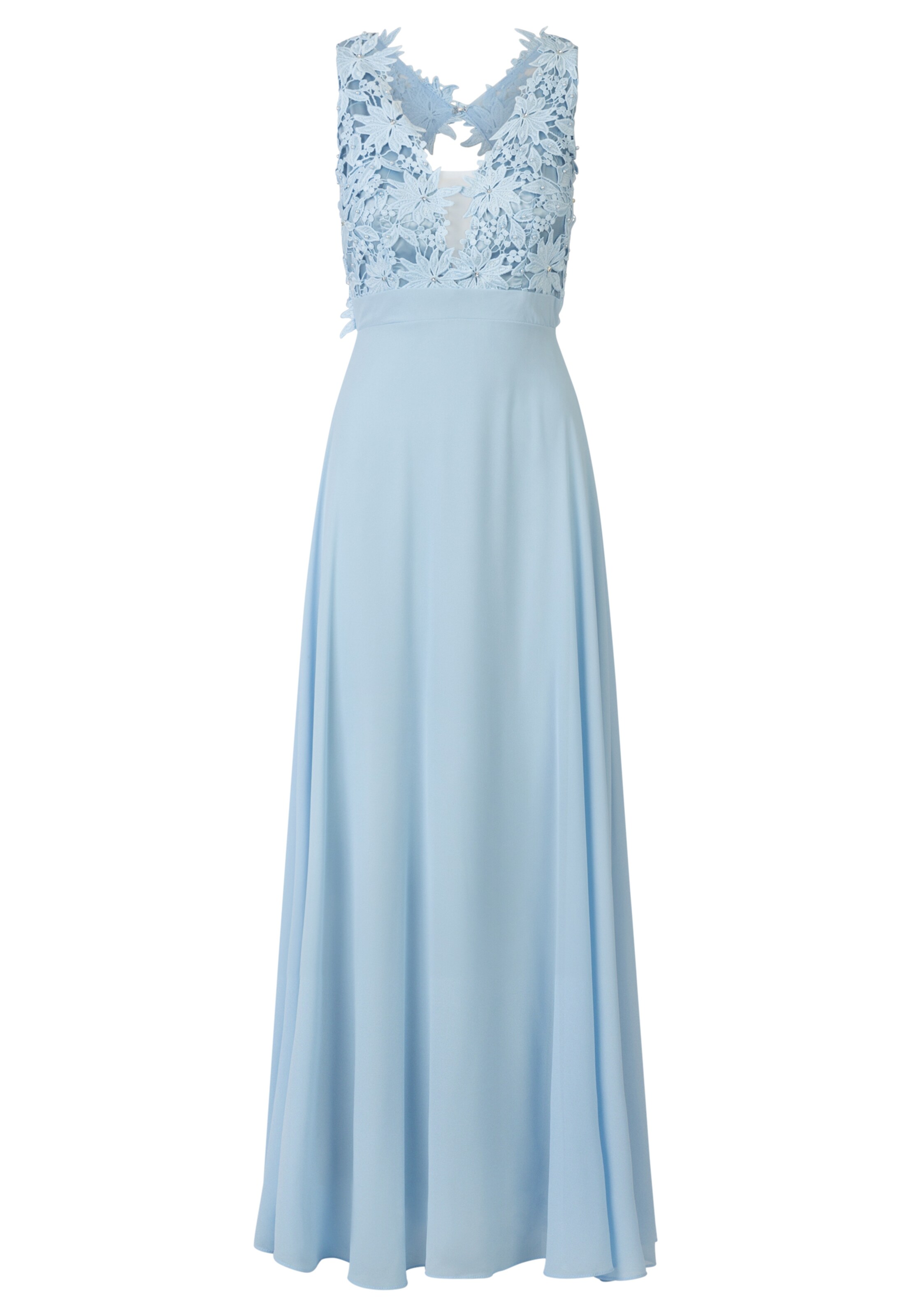 Kraimod Õhtukleit, värv sinine: eest vaates