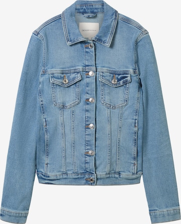 TOM TAILOR DENIM Tussenjas in Blauw: voorkant