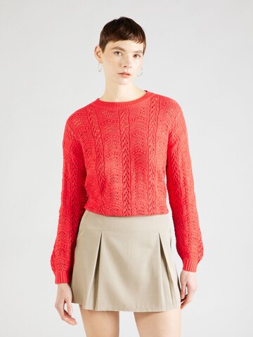 VERO MODA Sweater 'ARLET' in Red: front