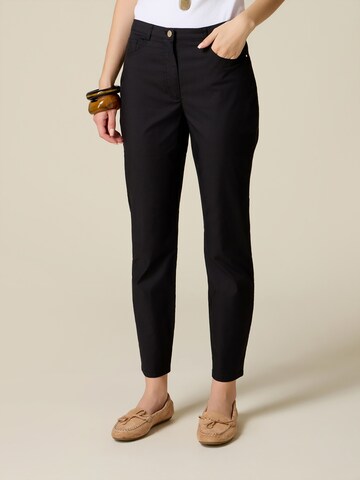 Skinny Pantaloni di oltre in nero
