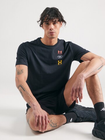 Tricou funcțional de la UNDER ARMOUR pe negru