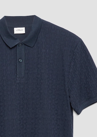 s.Oliver Poloshirt in Blau