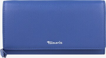 TAMARIS Portemonnee 'Amanda' in Blauw: voorkant