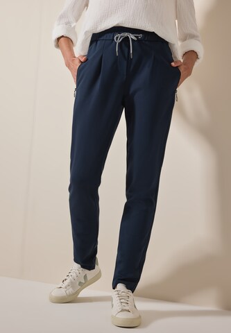 CECIL Slimfit Hose in Blau