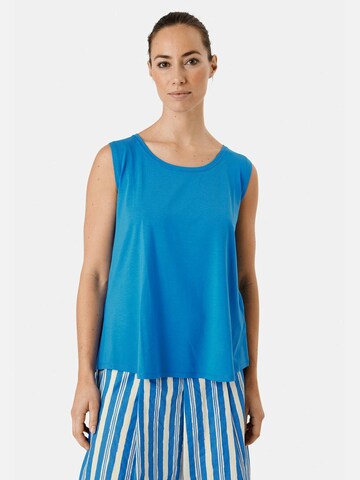 Haut 'MAElisa' Masai en bleu : devant