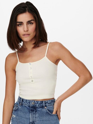 ONLY Top 'Nessa' in White: front