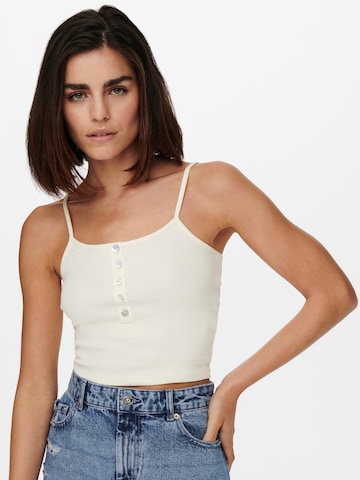 ONLY Top 'Nessa' in White: front