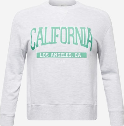 Bluză de molton 'CALIFORNIA' River Island Petite pe gri / verde, Vizualizare produs
